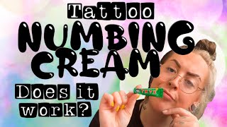 TATTOO NUMBING CREAM  Does it really work  Reviewed [upl. by Eiramesor977]