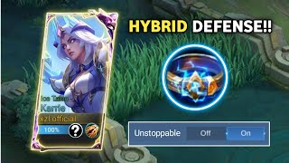 HYBRID DEFENSE KARRIE IS UNSTOPPABLE MUST TRY THIS  KARRIE BEST BUILD 2024 [upl. by Bogie540]