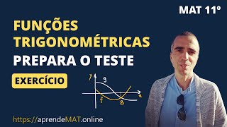 TRIGONOMETRIA 11º Como determinar o período e o contradomínio de uma função seno Exercício de teste [upl. by Ivetts919]