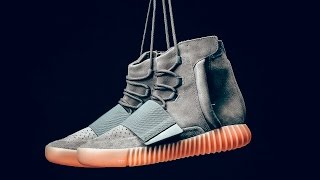 Видеообзор adidas Yeezy 750 Boost quotGlow In The Darkquot от SNKRRVWS [upl. by Ailes]