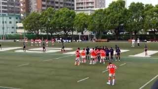 福岡 vs 筑紫台 後半 【4回戦】 2015春 九州高校ラグビー大会福岡県予選 [upl. by Ainek362]