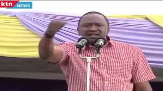 The day President Uhuru Kenyatta lost his cool and referred to Raila as a quotbullyquot [upl. by Eatnad]