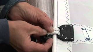 Finishing the Batten Pockets  Building a Mainsail  Part 9 [upl. by Awhsoj]