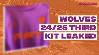 Wolves 2425 Third Shirt Revealed 🟣🟠 [upl. by Nelrsa]