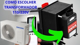 Transformador de energia 110 para 220 O que você precisa saber para fazer a escolha certa [upl. by Anoynek]