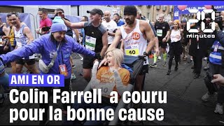 Colin Farrell a couru le marathon de Dublin pour la bonne cause [upl. by Amis102]