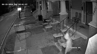 Surveillance video of double shooting in New Orleans [upl. by Drucilla202]