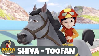 ShivaToofan  Shiva  शिवा  Full Episode 35  Funny Action Cartoon  Shiva TV Show 2024 Hindi [upl. by Ahsimit]