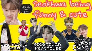 Seokhwa Being Cute amp Funny Moments [upl. by Rehtaef670]