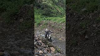 Water crossing in the heart of aaravli hills [upl. by Audres]