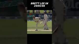 Brett Lee Bowling Action 200506Cricket Shine shorts [upl. by Annaujat]