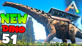 TITANOSAURIO  NUEVO DINO  TITANOSAUR ARK SURVIVAL EVOLVED MODS Makigames [upl. by Elocin]