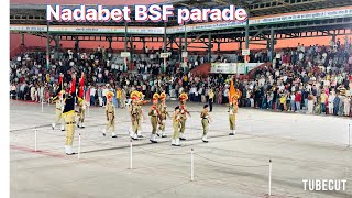 Nadabet BSF parade  indo pak border BSF parde [upl. by Aynik946]