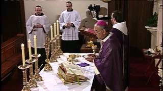 EWTN Catholic Mass Ash Wednesday  Entire Mass  Bishop Camillo Ballin  201435 [upl. by Aleacem]