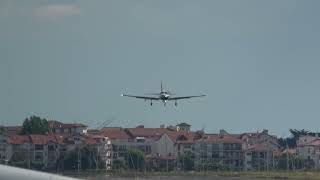 Piper PA46500TP HBPRO aterrizaje San Sebastián [upl. by Mundt]