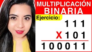 MULTIPLICACIÓN BINARIA  Ejercicio 2 [upl. by Marlane]