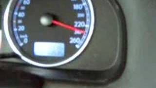 B55 Passat 18T ABT Top Speed Run 250 kmh 1553 MPH [upl. by Torrlow774]