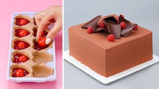 15 Creative Chocolate Cake Decorating Ideas Like a Pro  So Yummy Chocolate Cake Tutorials [upl. by Anaitsirk]