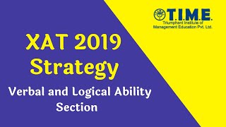 XAT 2019 Strategy  Verbal and Logical Ability Section [upl. by Jamima]