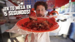 Los tacos más rápidos del mundo ¡LISTOS EN 5 SEGUNDOS 🌮🤯 [upl. by Ettena]