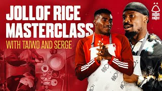 AWONIYI amp AURIER JOLLOF RICE MASTERCLASS  BLACK HISTORY MONTH  PREMIER LEAGUE [upl. by Pandora]