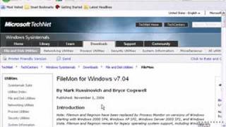 Using Filemon to Monitor File Access [upl. by Hedvah422]