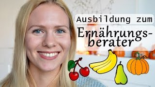 ErnärungsberaterAusbildung FAQ  Ablauf Kosten Berufsmöglichkeiten [upl. by Dnomsaj]