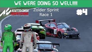 We Were Running So Well Assetto Corsa Competizione Part 4 [upl. by Llevrac668]