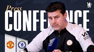 POCHETTINO  Man Utd v Chelsea Press Conference  Prematch  051223  Chelsea FC [upl. by Eadwina]