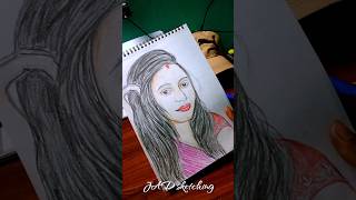 Rushia na soniye jadsketching pencilart pencilsketch drawing youtubeshorts love sad [upl. by Nyrol]