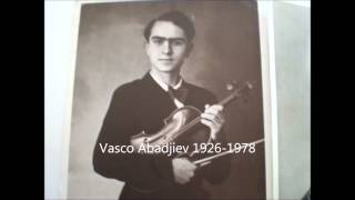 Vasco Abadjiev J S Bach Partita № 2 Chacone [upl. by Metzgar]