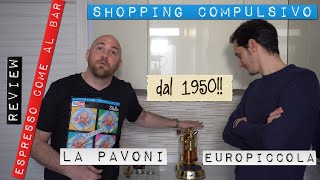 👨🏻‍⚕Review🥇 La Pavoni Europiccola ☕ Disegnata nel 1950 ancora in vendita per noi ☕ Su AMAZON 📦 [upl. by Urbannai]