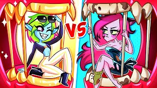 BROKE Wobbly Tooth VS RICH Wobbly Tooth VS GIGA RICH Wobbly Tooth by TeenZ [upl. by Nevaeh18]