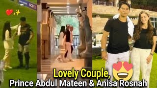 Isteri Perhatian Sweet Couple Anisa Rosnah amp Prince Abdul Mateen Arrived at The Hotel In Thailand [upl. by Cote879]