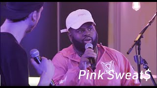 Pink Sweat  Interview Songkick Live [upl. by Aloin]