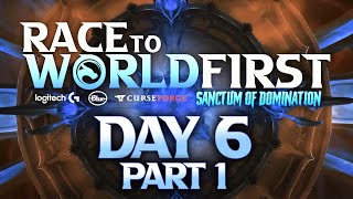 Race to World First Sanctum of Domination  Day 6 Part 1  Full Broadcast [upl. by Osber869]