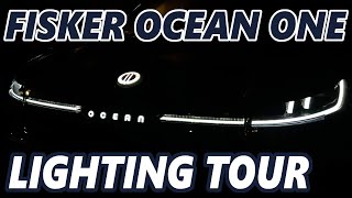 Fisker Ocean One  Lighting Tour [upl. by Topper]