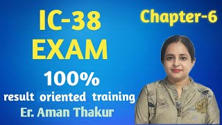 IC38  Chapter6  What life Insurence Involves  Er Aman Thakur [upl. by Leagiba]