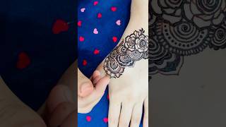 Pakistani Henna Design shortsvideo hennadesign hennatutorial [upl. by Ellerad715]