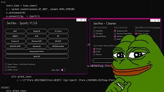 SecHexSpoofy V158 🔒FREE HWID Spoofer  25 FUNCTIONS amp SMBIOS Spoofing Open Source  USERMODE [upl. by Bough]