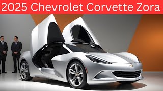 The Future of Corvette A First Look at the 2025 Chevrolet Zora [upl. by Ahterahs]