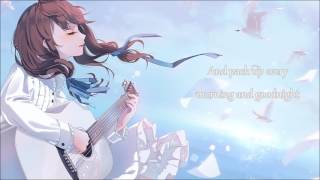 Nightcore  Kisses Back Lyrics [upl. by Drauode]