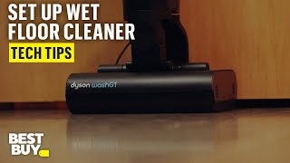 Setting Up the Dyson WashG1 Wet Cleaner – Tech Tips from Best Buy [upl. by Legna512]