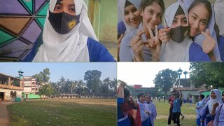 2024 সালের আমাদের Class 9 এর last day কেমন কাটালাম। Nusrat jahan family blogger [upl. by Ummersen]