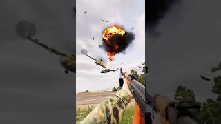 Helicopter pickup goes terribly wrong armareforger armagameplay gaming [upl. by Enyale815]