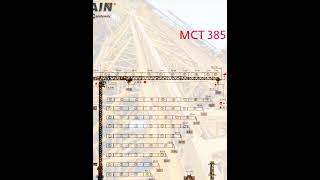 2022 Used Potain MCT38520T Tower Crane For Sale [upl. by Euqinot]