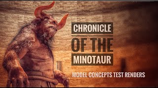 Minotaur characters and environment tests [upl. by Lorita]