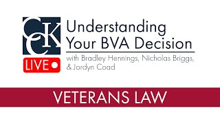 Understanding Your BVA Decision Denials Remands and Grants from the Board of Veterans Appeals [upl. by Asilram]