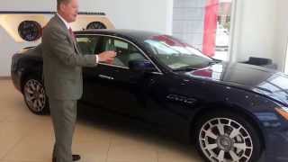 2014 Maserati Quattroporte S Q4 vs BMW 7 Series Walkaround by Ric Conkey at Zeigler Maserati [upl. by Ettesyl]