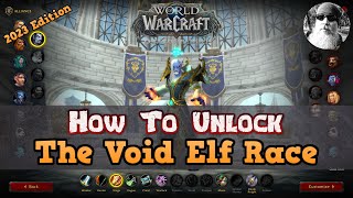 A Beginners Guide to World of Warcraft in 2024  How To Unlock The Void Elf Race [upl. by Mikaela559]